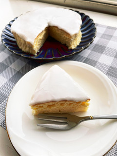 爽やかレモンケーキ 湯煎焼き-レシピのメイン写真
