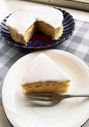 爽やかレモンケーキ 湯煎焼き-レシピのメイン写真