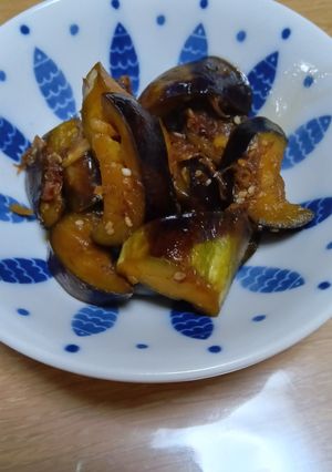 なすの甘辛煮-レシピのメイン写真