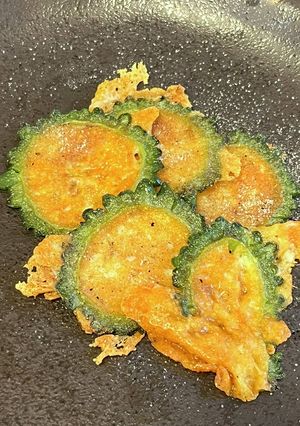お子様にも！ゴーヤのチーズチップス-レシピのメイン写真