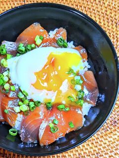 残った刺し身で韓国風漬け丼-レシピのメイン写真