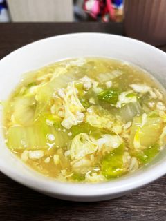 白菜のそぼろスープ-レシピのメイン写真