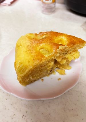 HMでさつま芋いっぱいパウンドケーキ!-レシピのメイン写真