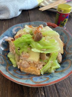 調味料1つ!熱々とろ〜厚揚げそぼろ煮-レシピのメイン写真