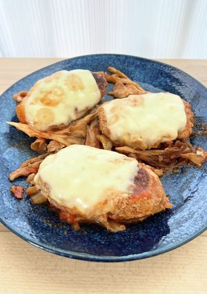 簡単でおいしいハンバーグ-レシピのメイン写真