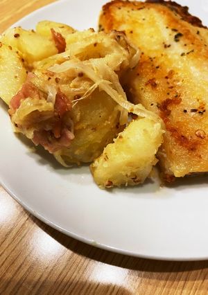フライパンでジャーマンポテト風-レシピのメイン写真