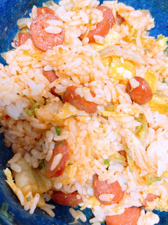 超ズボラキムチチャーハン-レシピのメイン写真