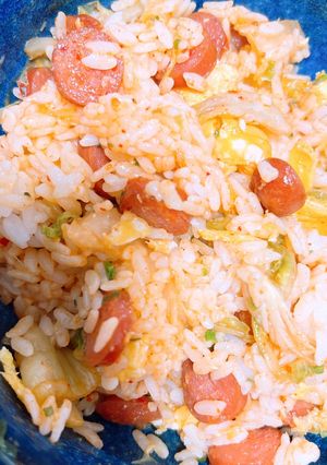 超ズボラキムチチャーハン-レシピのメイン写真