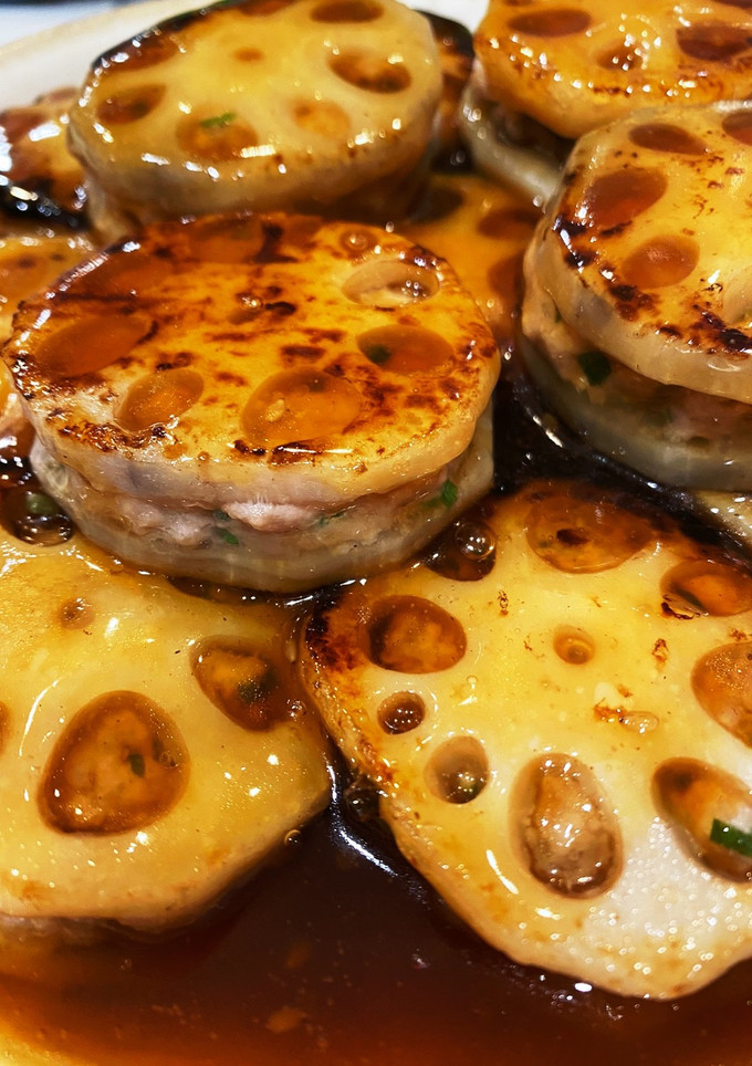 蓮根のはさみ焼き-レシピのメイン写真