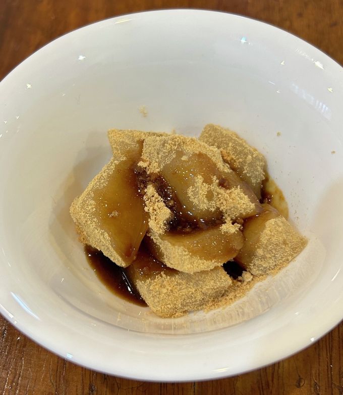 レンジで簡単！きなこもち by NAOアフリカなう 【クックパッド】 簡単