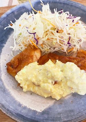 揚げないチキン南蛮-レシピのメイン写真