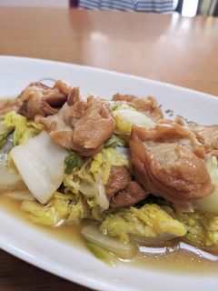 白菜とお麩の煮物-レシピのメイン写真