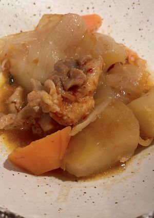 韓国風鶏じゃが　T-fal圧力調理-レシピのメイン写真