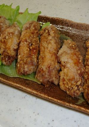 手羽で簡単おつまみ唐揚げ-レシピのメイン写真