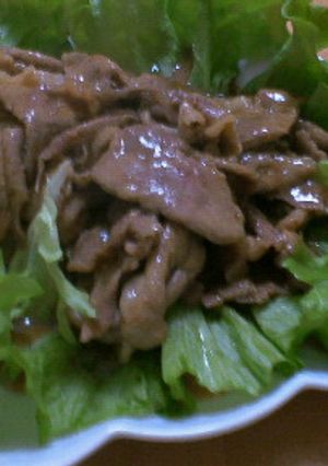 +゜豚肉で中華風料理+゜-レシピのメイン写真