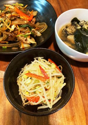 8分|豆もやしのナムル★まめどん★콩나물-レシピのメイン写真