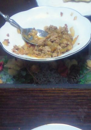 ご飯がすすむ！ひき肉炒め-レシピのメイン写真