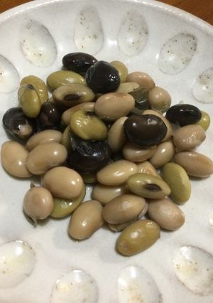 ☆豆を煮る-レシピのメイン写真