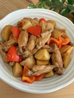 手羽中と里芋の甘辛煮-レシピのメイン写真