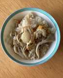 まいたけとホタテの炊き込みご飯