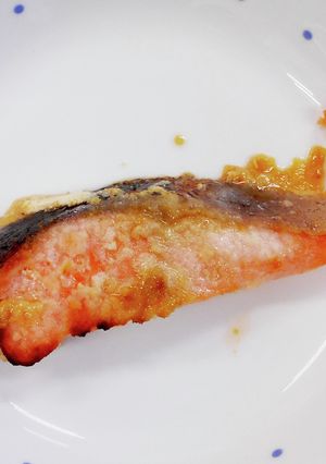 【保育園給食】塩麹サーモンのレモンソース-レシピのメイン写真