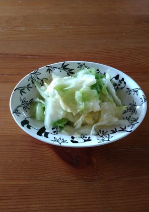キャベツの白トリュ白だし醤油漬け-レシピのメイン写真