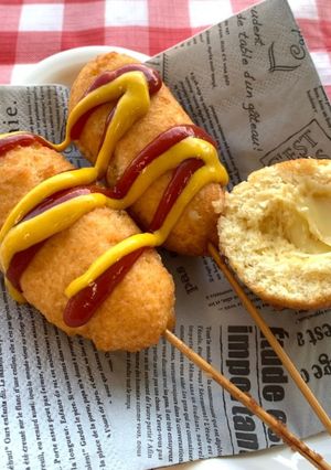 チーズアメリカンドッグ-レシピのメイン写真