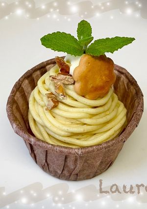 和栗のモンブラン-レシピのメイン写真