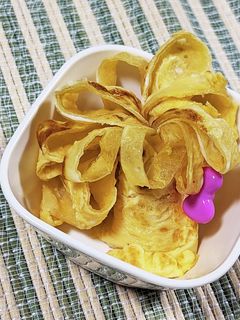 お弁当にも◎ライスペーパー卵で飾り花♡-レシピのメイン写真