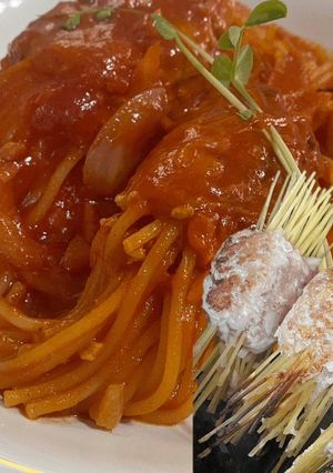 子供も大人も喜ぶ 斬新ミートボールパスタ-レシピのメイン写真