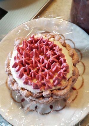 花かごケーキ-レシピのメイン写真