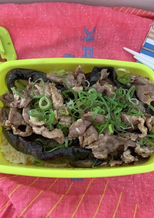 なすと豚肉の甘辛煮(20231020)-レシピのメイン写真