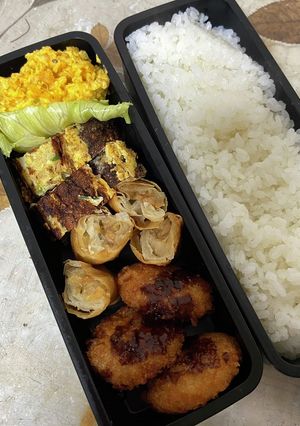 かぼクリ高1boy's lunchbox-レシピのメイン写真