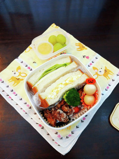中学生女子お弁当③-レシピのメイン写真