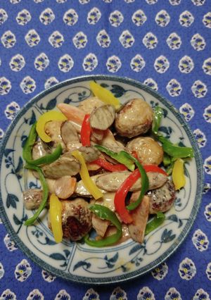 ヨウサマの減塩鶏つくねと牛蒡のオイマヨ-レシピのメイン写真