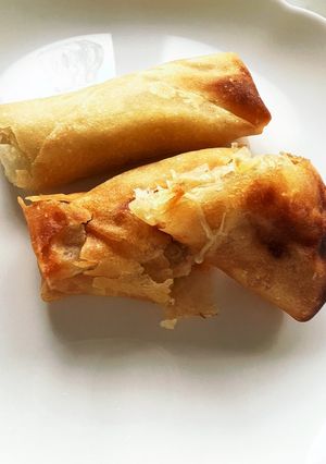 子供もパクパク食べるキャベツ春巻き-レシピのメイン写真