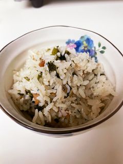 梅しらす炊き込みご飯-レシピのメイン写真