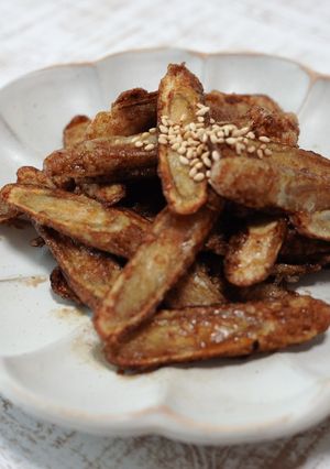 甘辛ごぼう-レシピのメイン写真