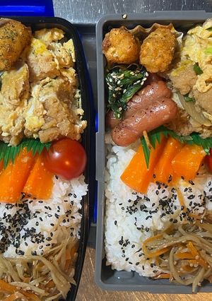 男子満足〜メンズ弁当〜カツ煮　高校生-レシピのメイン写真