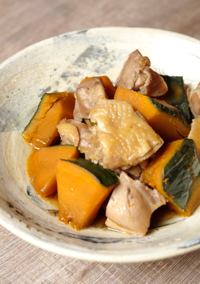 鶏肉とかぼちゃの煮物-レシピのメイン写真