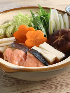 介護食 寄せ鍋(鮭入り)-レシピのメイン写真