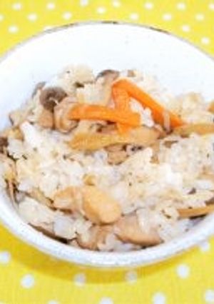 鶏もも肉混ぜご飯-レシピのメイン写真
