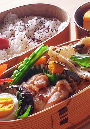 大学カボチャ★塩キャラメルハロウィン弁当-レシピのメイン写真