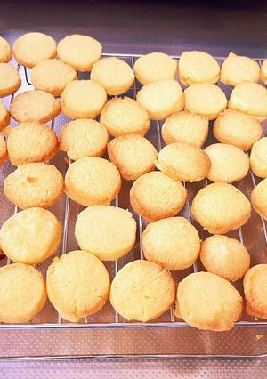 簡単サクサク玉子クッキー-レシピのメイン写真