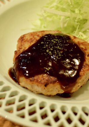 フライパンひとつでヘルシー豆腐ハンバーグ-レシピのメイン写真