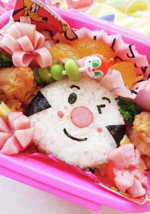 こむすびまんのキャラ弁！！-レシピのメイン写真