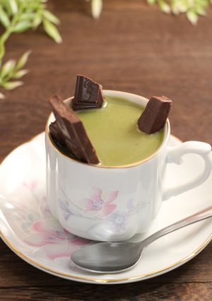 抹茶麹甘酒　ホットチョコレート-レシピのメイン写真
