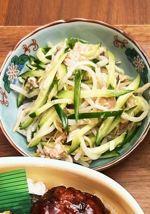 もやしときゅうりのツナサラダ-レシピのメイン写真