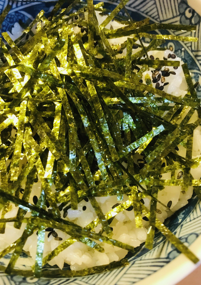 毎日のしろごはん●ゴマしお＆海苔ごはん-レシピのメイン写真