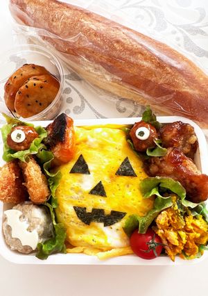 塾弁(昼、夕方軽食）2023.10.21-レシピのメイン写真